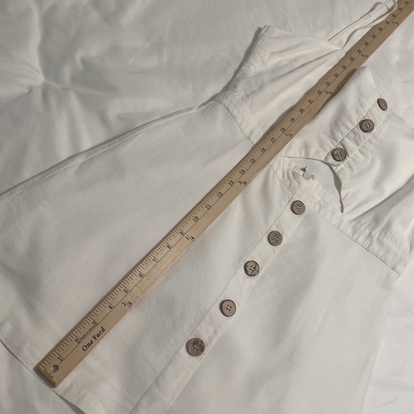 Cotton Candy LA White Adjustable Spaghetti Strap Cut Out Back Mini Dress Size L - Picture 15 of 16